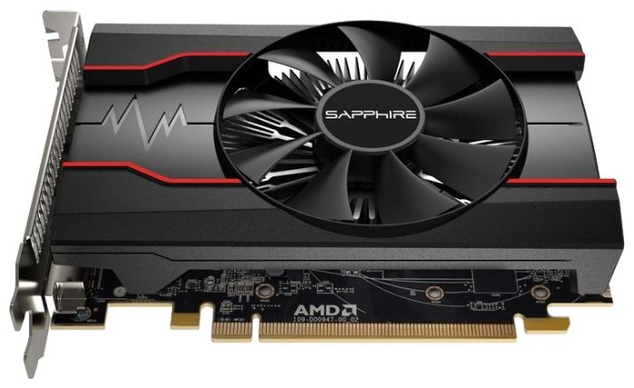 

Видеокарта Sapphire, Pulse Radeon RX 550 1206Mhz PCI-E 3.0 4096Mb 7000Mhz 128 bit DVI HDMI HDCP 11268-01-20G