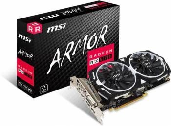 

Видеокарта MSI, Radeon RX 570 1244Mhz PCI-E 3.0 4096Mb 7000Mhz 256 bit DVI HDMI HDCP Armor RX570ARMOR4G
