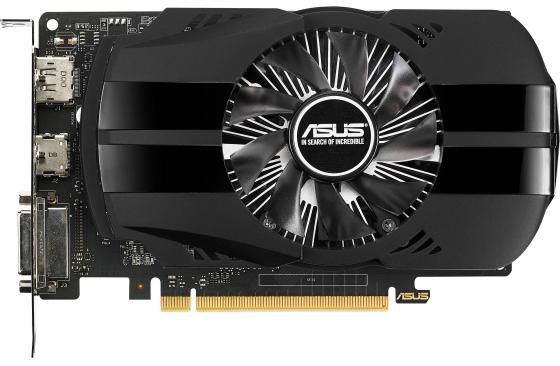 ASUS GeForce GTX 1050 Ti 1290Mhz PCI E 3.0 4096Mb 7008Mhz 128 bit DVI HDMI HDCP Phoenix PH GTX1050TI 4G Wite