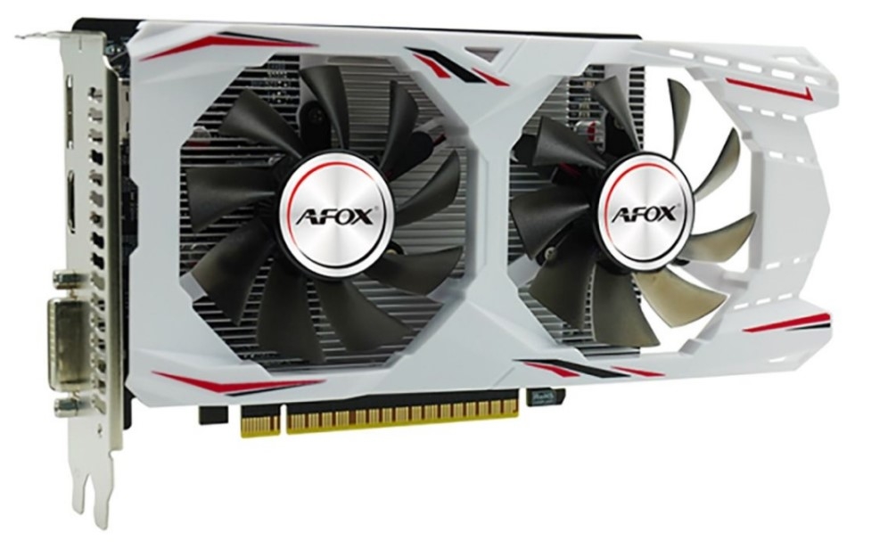 Afox GeForce GTX 1050Ti 4GB 1392MHz PCI-E 3.0 4096MB 7000MHz 128 bit DVI-D HDMI DisplayPort AF1050TI-4096D5H7-V8
