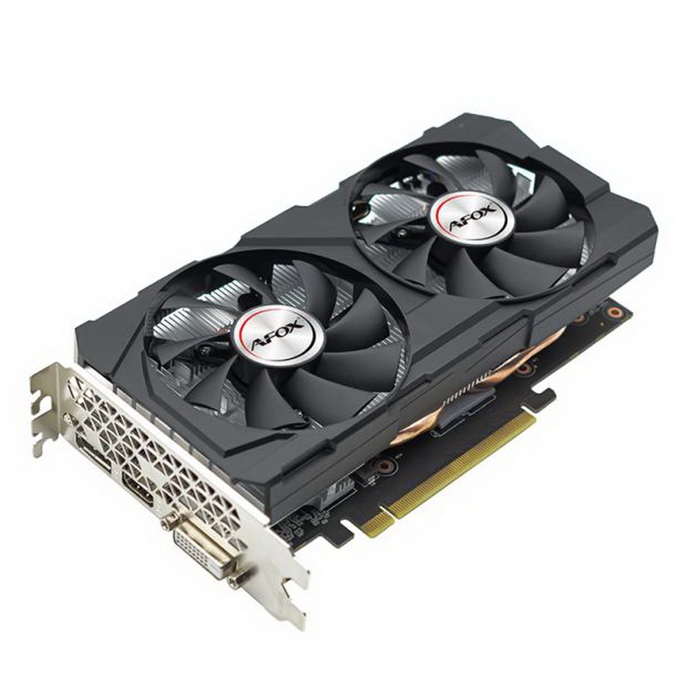 Afox GeForce GTX1660Ti 6GB DUAL FAN 1770MHz PCI-E 3.0 6144MB 12000MHz 192 bit HDCP DVI-D HDMI DisplayPort AF1660TI-6144D6H4