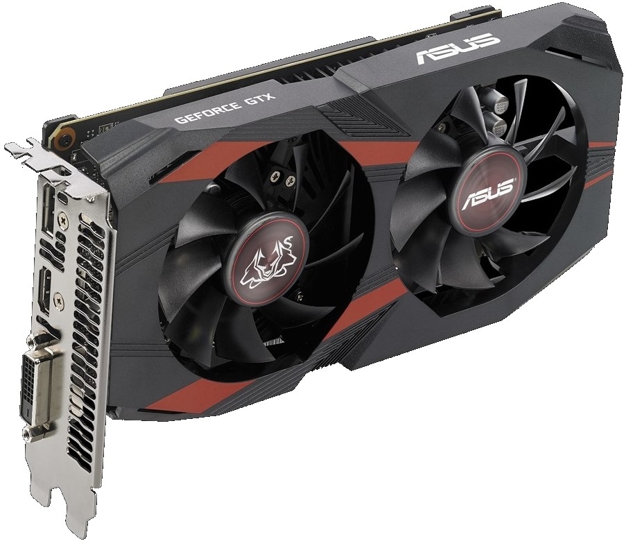 ASUS GeForce GTX 1050 Ti CERBERUS 1480Mhz PCI-E 3.0 4096Mb 7008Mhz 128 bit DVI HDMI DisplayPort CERBERUS-GTX1050TI-O4G