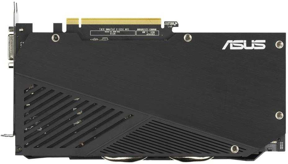 ASUS GeForce GTX 1660 SUPER DUAL EVO 1785MHz PCI-E 3.0 6144MB 14002MHz 192 bit DVI HDMI DisplayPort HDCP DUAL-GTX1660S-6G-EVO