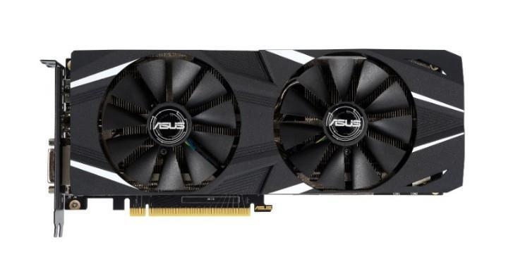 ASUS GeForce RTX 2060 1365MHz PCI-E 3.0 6144MB 14000MHz 192 bit DVI 2xHDMI HDCP DUAL OC DUAL-RTX2060-O6G