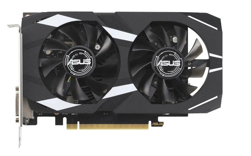 ASUS GeForce RTX 3050 DUAL 6G 1537MHz PCI-E 4.0 6144MB 14000MHz 96 bit DVI HDMI DisplayPort DUAL-RTX3050-O6G