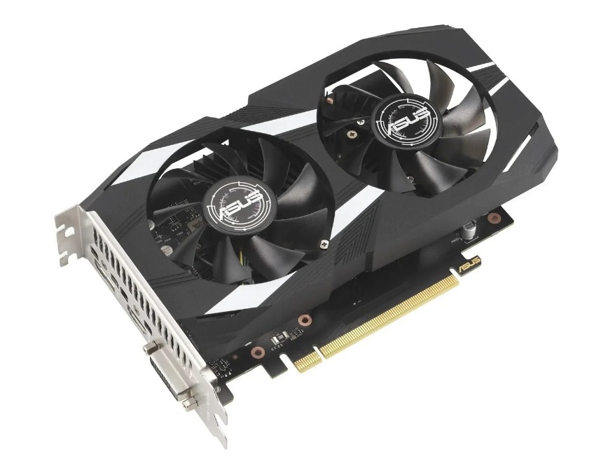 ASUS GeForce RTX 3050 DUAL 6G 1537MHz PCI-E 4.0 6144MB 14000MHz 96 bit DVI HDMI DisplayPort DUAL-RTX3050-O6G