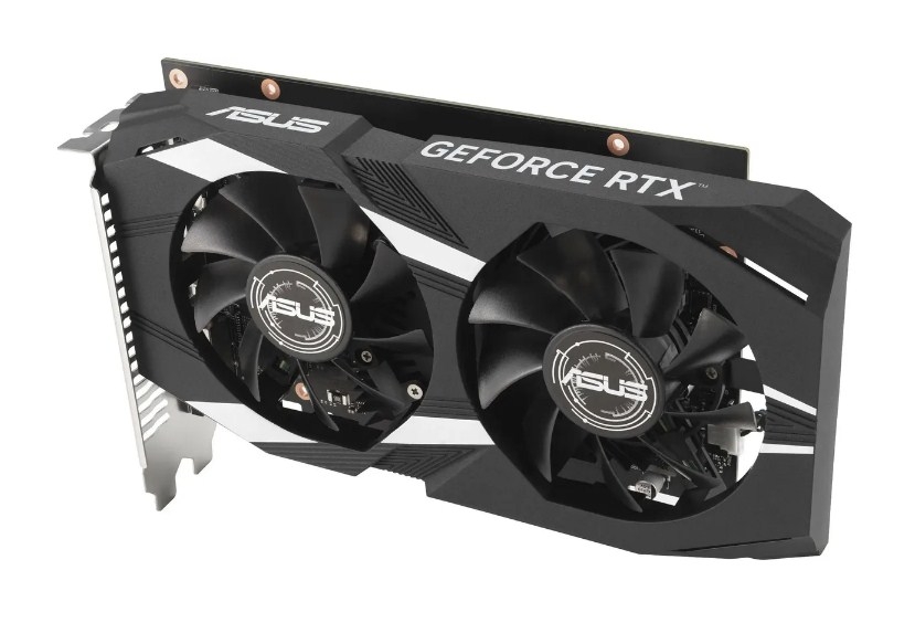 ASUS GeForce RTX 3050 DUAL 6G 1537MHz PCI-E 4.0 6144MB 14000MHz 96 bit DVI HDMI DisplayPort DUAL-RTX3050-O6G