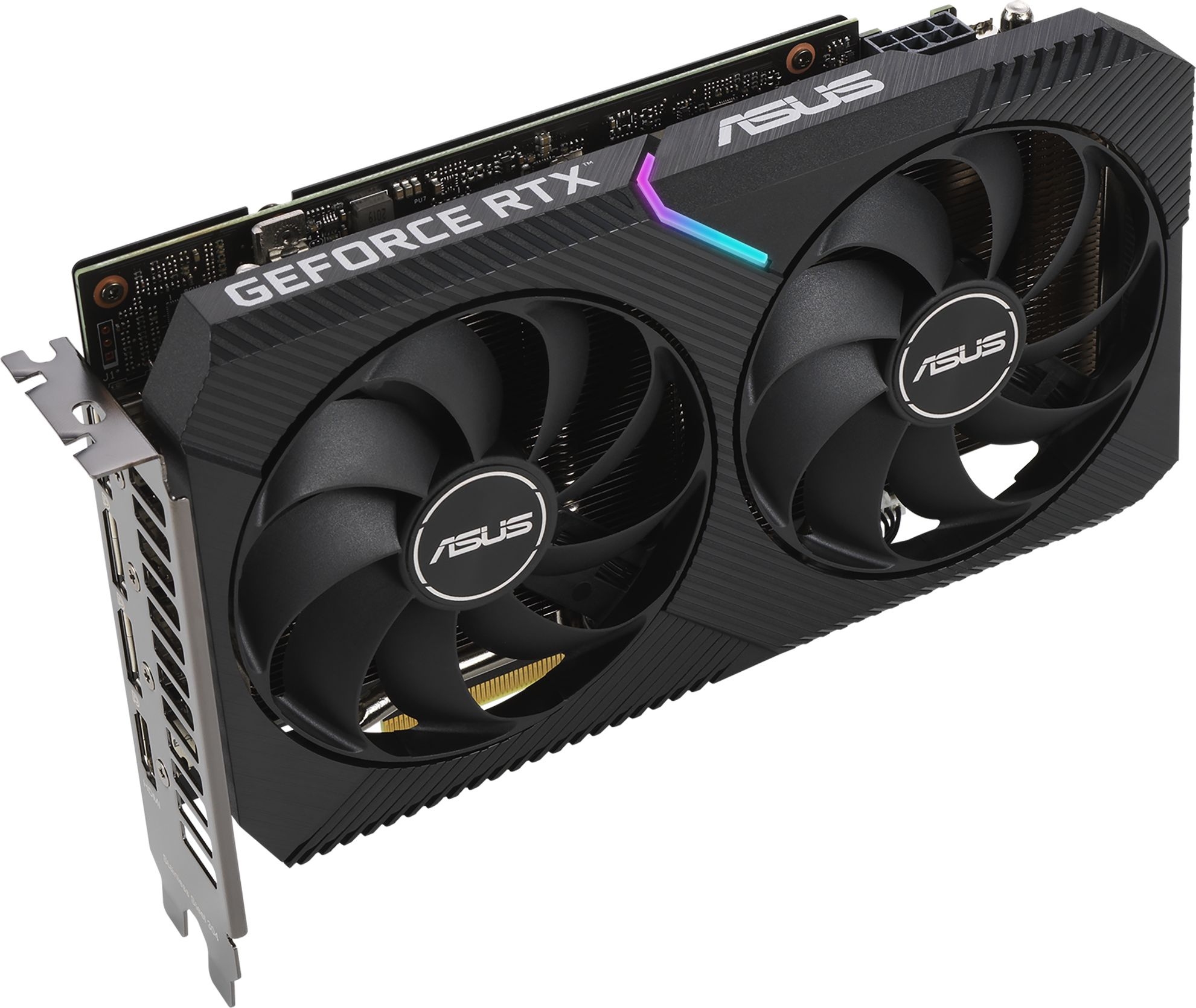 ASUS GeForce RTX 3060 DUAL OC 8G 1867MHz PCI-E 4.0 8192MB 15000MHz 128 bit HDMI 3xDisplayPort HDCP DUAL-RTX3060-O8G