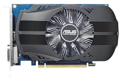 ASUS Phoenix GeForce GT 1030 1252Mhz PCI-E 3.0 2048Mb 6008Mhz 64 bit DVI HDMI HDCP PH-GT1030-O2G