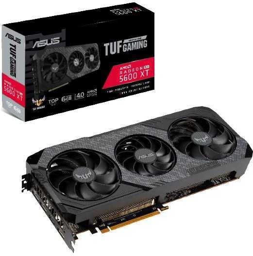 

Видеокарта ASUS, TUF Radeon RX 5600 XT 1615MHz PCI-E 4.0 6144MB 12000MHz 192 bit HDMI 3xDisplayPort HDCP EVO GAMING TUF 3-RX5600XT-T6G-EVO-GAMING
