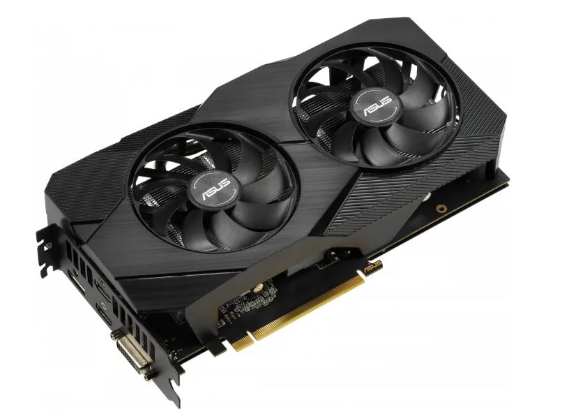 ASUS GeForce RTX 2060 1365MHz PCI-E 3.0 6144MB 14000MHz 192 bit DVI 2xHDMI HDCP DUAL OC DUAL-RTX2060-O6G-EVO