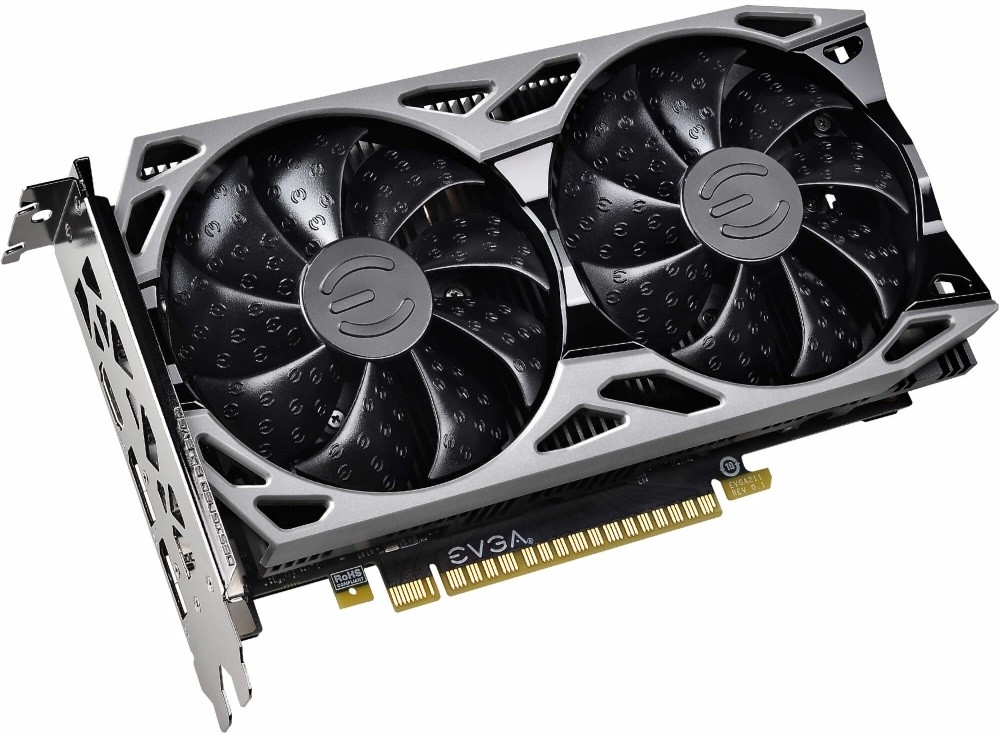 EVGA GeForce GTX1650 SC ULTRA GAMING 1860MHz PCI-E 3.0 4096MB 8000MHz 128 bit HDMI 2хDP 04G-P4-1057-KR