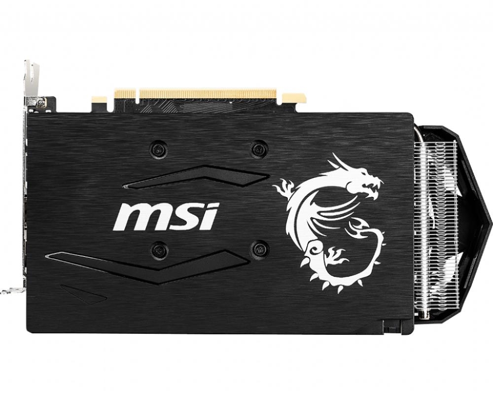 MSI GeForce GTX 1660 TI ARMOR 6G OC 1860MHz PCI-E 3.0 6144MB 12000MHz 192 bit HDMI DisplayPort 1.4 *3 GTX1660TIARMOR6GOC