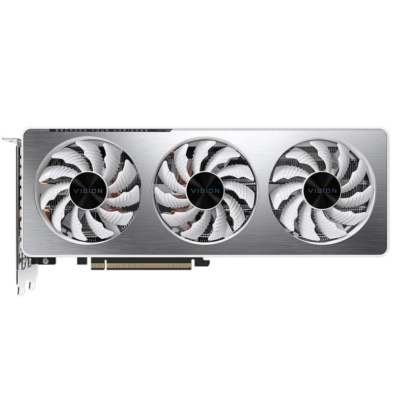 GigaByte GeForce RTX 3060 Ti VISION OC 2.0 8G 1755MHz PCI-E 4.0 8192MB 14000MHz 256 bit 2xHDMI 2xDisplayPort HDCP GV-N306TVISION OC-8GD 2.0