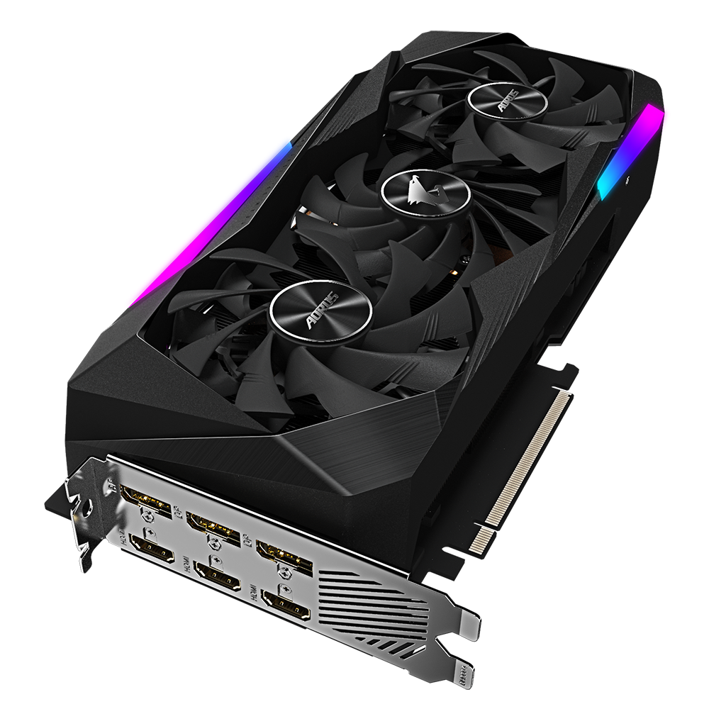 GigaByte GeForce RTX 3070 AORUS MASTER 8G 1845MHz PCI-E 4.0 8192MB 14000MHz 256 bit 3xHDMI 3xDisplayPort HDCP GV-N3070AORUS M-8GD