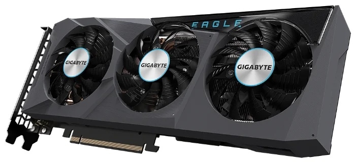 GigaByte GeForce RTX 3070 EAGLE OC 1770MHz PCI-E 4.0 8192MB 14000MHz 256 bit 2xHDMI 2xDisplayPort HDCP GV-N3070EAGLE OC-8GD
