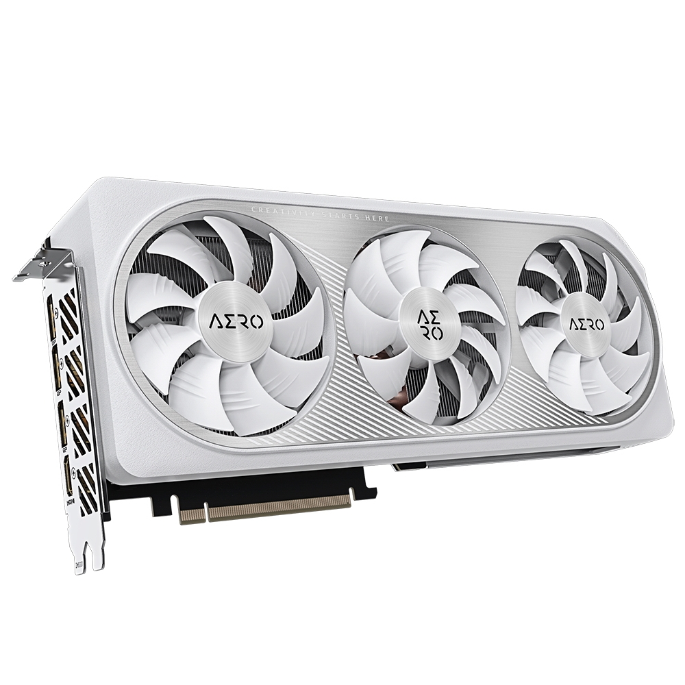 GigaByte GeForce RTX 4070 AERO OC 12G  2565MHz PCI-E 4.0 12288MB 21000MHz 192bit HDMI 3xDisplayPort HDCP GV-N4070AERO OC-12GD