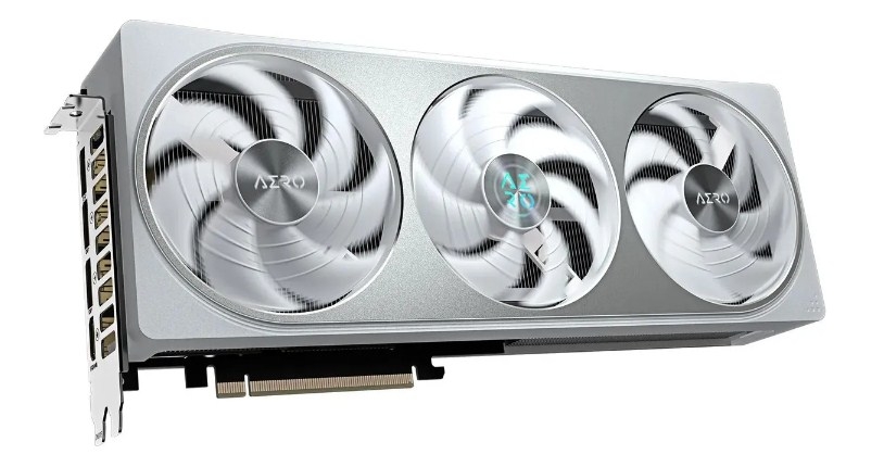 GigaByte GeForce RTX 5070 AERO OC 12G 2625MHz PCI-E 5.0 12288MB 28000MHz 192 bit 1xHDMI 3xDisplayPort HDCP GV-N5070AERO OC-12GD