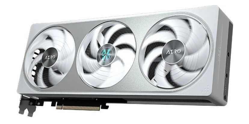 GigaByte GeForce RTX 5070 AERO OC 12G 2625MHz PCI-E 5.0 12288MB 28000MHz 192 bit 1xHDMI 3xDisplayPort HDCP GV-N5070AERO OC-12GD