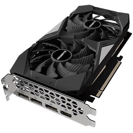 GigaByte Radeon RX 5500 XT 1733Mhz PCI-E 4.0 4096Mb 14000Mhz 128 bit HDMI 3xDisplayPort HDCP OC GV-R55XTOC-4GD