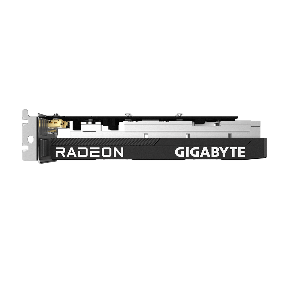 GigaByte Radeon RX 6400 D6 LOW PROFILE 4G 2321MHz PCI-E 4.0 4096MB 16000MHz GDDR6 64bit HDMI DisplayPort GV-R64D6-4GL