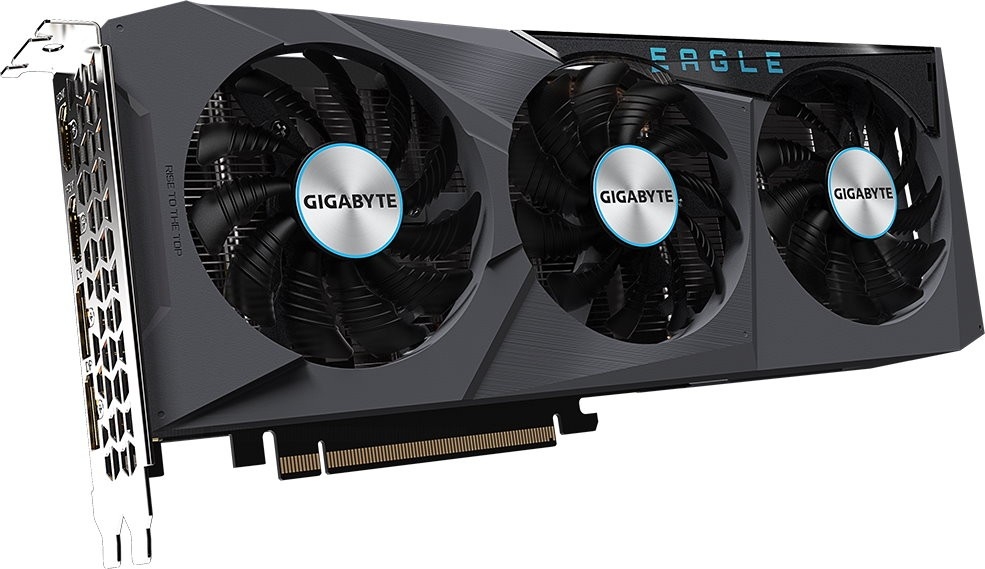 GigaByte Radeon RX 6600 EAGLE 8G 2491MHz PCI-E 4.0 8192MB 14000MHz 128 bit 2xHDMI 2xDisplayPort HDCP GV-R66EAGLE-8GD