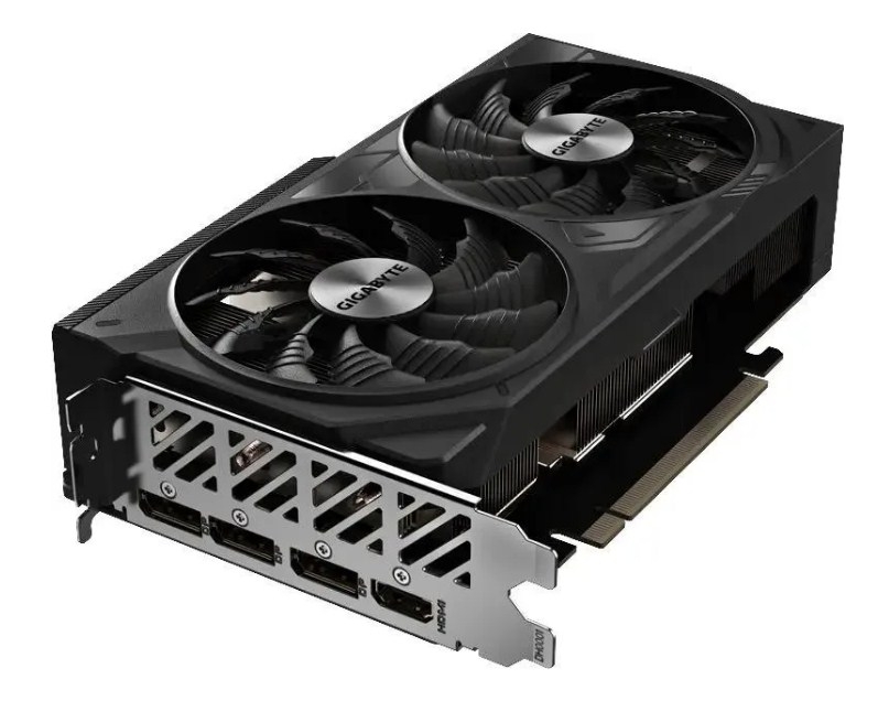 GigaByte GeForce RTX 4070 WINDFORCE 2X OC V2 12G 2490MHz PCI-E 4.0 12288MB 20000MHz 192bit HDMI 3xDisplayPort HDCP GV-N4070WF2OCV2-12GD