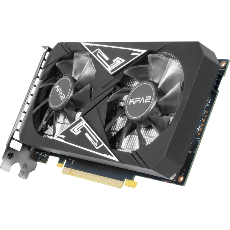KFA2 GeForce GTX 1650 EX 1 Click OC 4GB 1605MHz PCI E 3.0 4096MB 12000MHz 128 bit HDMI DVI D DisplayPort 65SQL8DS93EK Wite