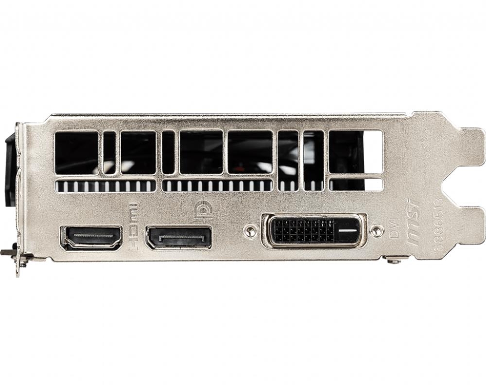 MSI GeForce GTX 1650 AERO ITX OC 1740MHz PCI-E 3.0 4096MB 8000MHz 128 bit DVI DisplayPort HDMI HDCP GTX1650AEROITX4GOC