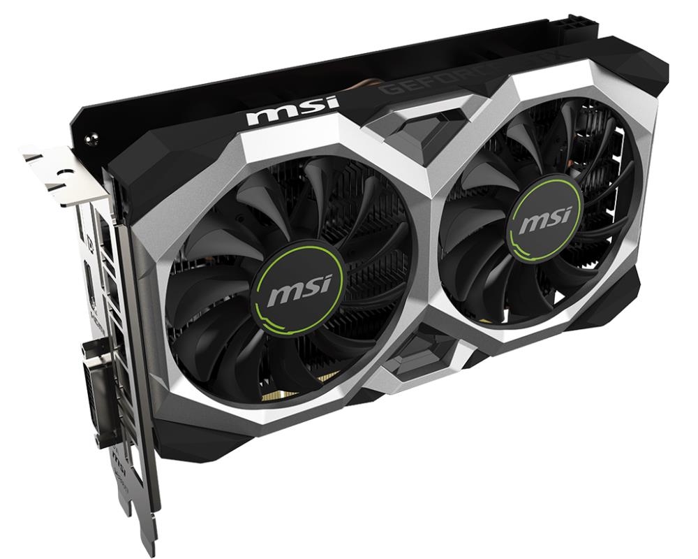 MSI GeForce GTX 1650 Super VENTUS XS OC 1740MHz PCI-E 3.0 4096MB 12000MHz 128 bit HDCP HDMI DisplayPort DVI GTX1650SUPVENTUSXSOC