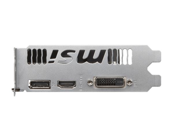 MSI GeForce GTX 1050Ti 4GT OC 1455Mhz PCI-E 3.0 4096Mb 7000Mhz 128 bit DVI HDMI DisplayPort 