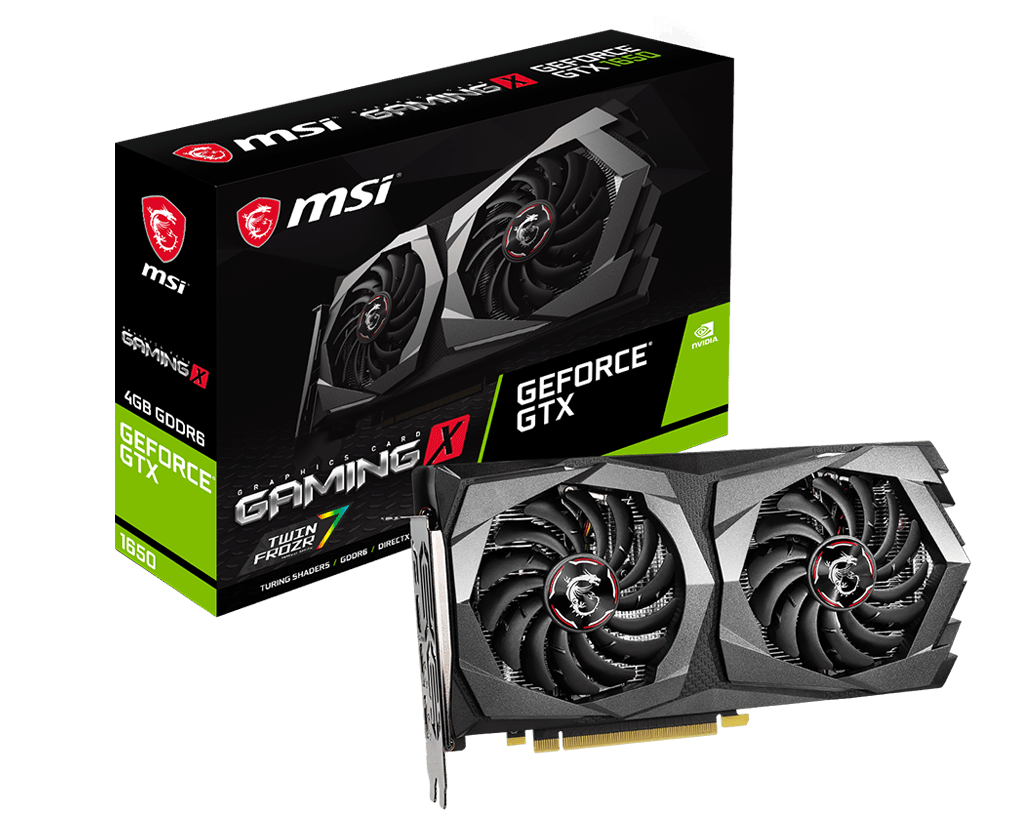 

Видеокарта MSI, GeForce GTX 1650 D6 GAMING X 1710MHz PCI-E 3.0 4096MB 12000MHz 128 bit 2*DP HDMI HDCP