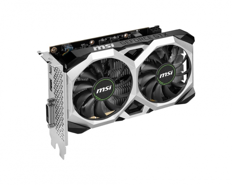 MSI GeForce GTX 1650 D6 VENTUS XS OCV3 1620MHz PCI-E 3.0 4096MB GDDR6 12000MHz 128 bit DVI HDMI DisplayPort