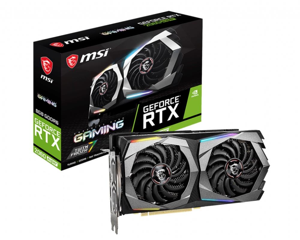 Видеокарта MSI GeForce RTX 2060 SUPER GAMING 1650MHz PCI-E 3.0 8192MB 14000MHz 256bit HDMI DisplayPort 1.4 *3 GeForce RTX 2060 SUPER GAMING 1650MHz PCI-E 3.0 8192MB 14000MHz 256bit HDMI DisplayPort 1.4 *3 RTX2060SUPERGAMING фото