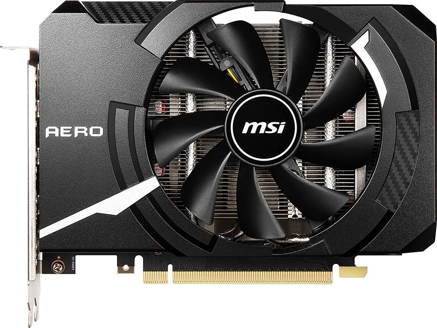 MSI GeForce RTX 3050 AERO ITX 8G OC 1807MHz PCI-E 4.0 8192MB 14000MHz 128 bit HDMI 3xDisplayPort 