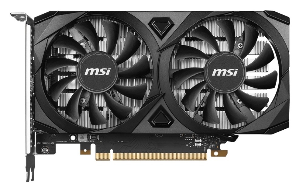 MSI GeForce RTX 3050 VENTUS 2X 6G OC 1492MHz PCI-E 4.0 6144MB 14000MHz 96bit 2xHDMI 1xDisplayPort 