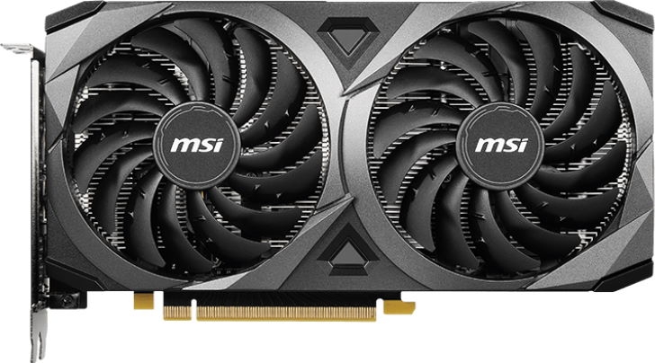 MSI GeForce RTX 3050 VENTUS 2X 8G OC 1552MHz PCI-E 4.0 8192MB 14000MHz 128 bit HDMI 3xDisplayPort 