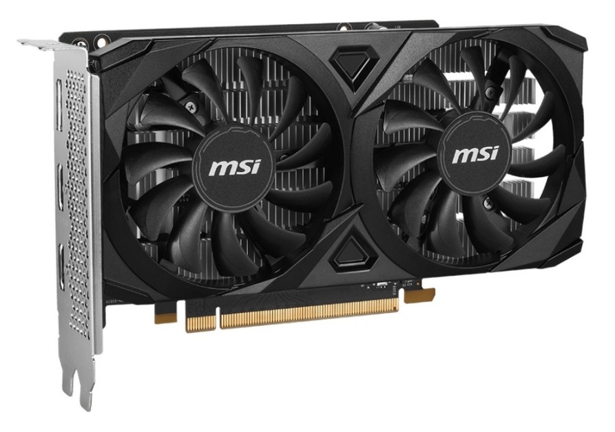 MSI GeForce RTX 3050 VENTUS 2X E 6G OC 1492MHz PCI-E 4.0 6144MB 14000MHz 96bit 2xHDMI 1xDisplayPort 
