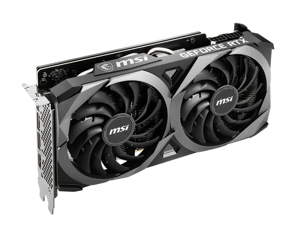 MSI GeForce RTX 3070 VENTUS 2X OC 1755MHz PCI-E 4.0 8192MB 14000MHz 256 bit HDMI 3xDisplayPort HDCP