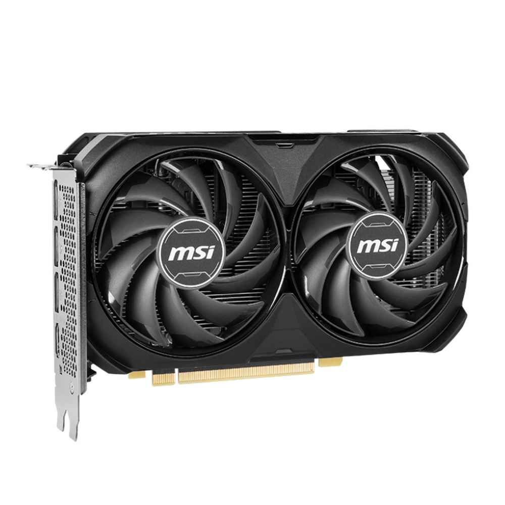 MSI GeForce RTX 4060 TI VENTUS 2X BLACK 8G OC 2580MHz PCI-E 4.0 8192MB 18000MHz 128bit HDMI 3xDisplayPort HDCP