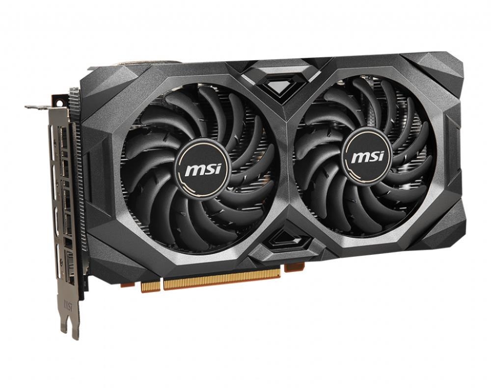 MSI Radeon RX 5700 XT MECH OC 8G 1925 МГц PCIE 4.0 8192Mb 256bit GDDR6 14 Gbps DPx3, HDMIx1 RX5700XTMECHOC