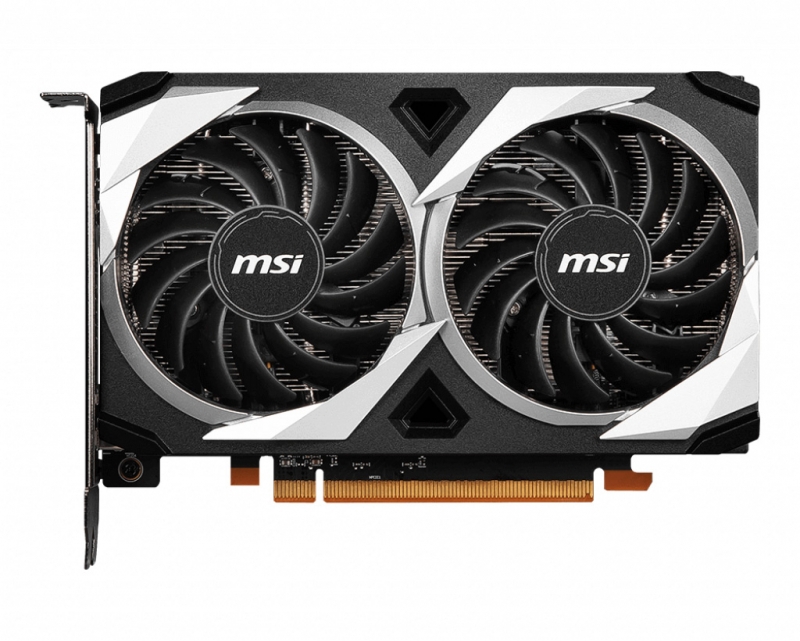 MSI Radeon RX 6500 XT MECH 2X 4G OC 2825MHz PCIE 4.0 4096Mb 64 bit GDDR6 DisplayPort, HDMI  