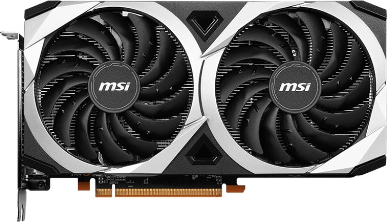 MSI Radeon RX 6600 MECH 2X 8G RU 2491MHz PCIE 4.0 14000Mb 128 bit GDDR6 3*DisplayPort HDMI 