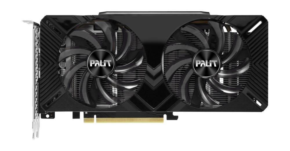 Palit GeForce GTX 1660 TI DUAL 6G 1770MHz PCI-E 3.0 6144MB 12000GBit/s 192 bit DVI HDMI DP NE6166T018J9-1160C