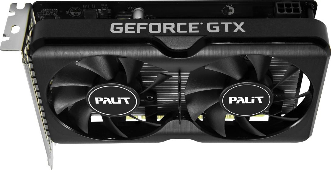 Palit GeForce GTX 1630 DUAL 4G 1740MHz PCI-E 3.0 4096MB 12000MHz 64 bit HDMI 2хDisplayPort NE6163001BG6-1175D