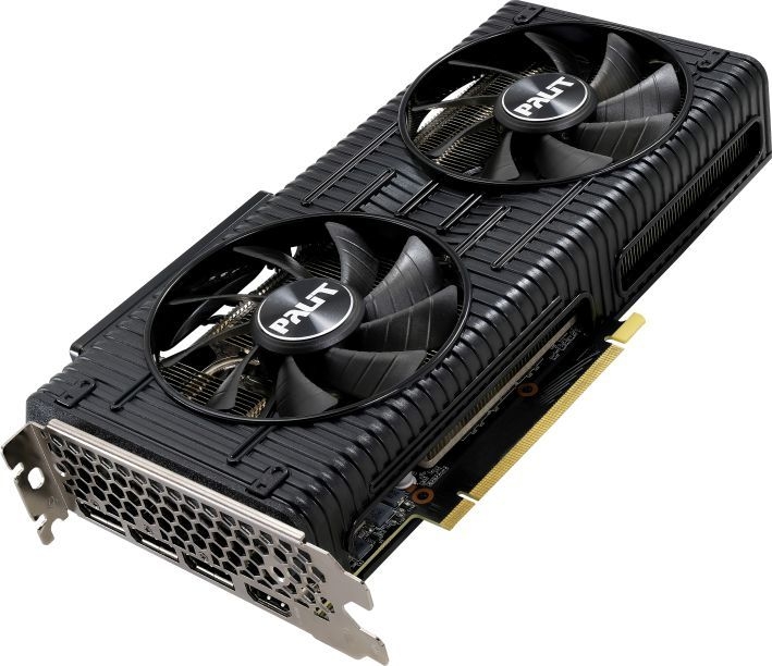 Palit GeForce RTX 3050 Dual OC 1822MHz PCI-E 4.0 8192MB 14000MHz 128 bit HDMI 3xDisplayPort NE63050T19P1-190AD