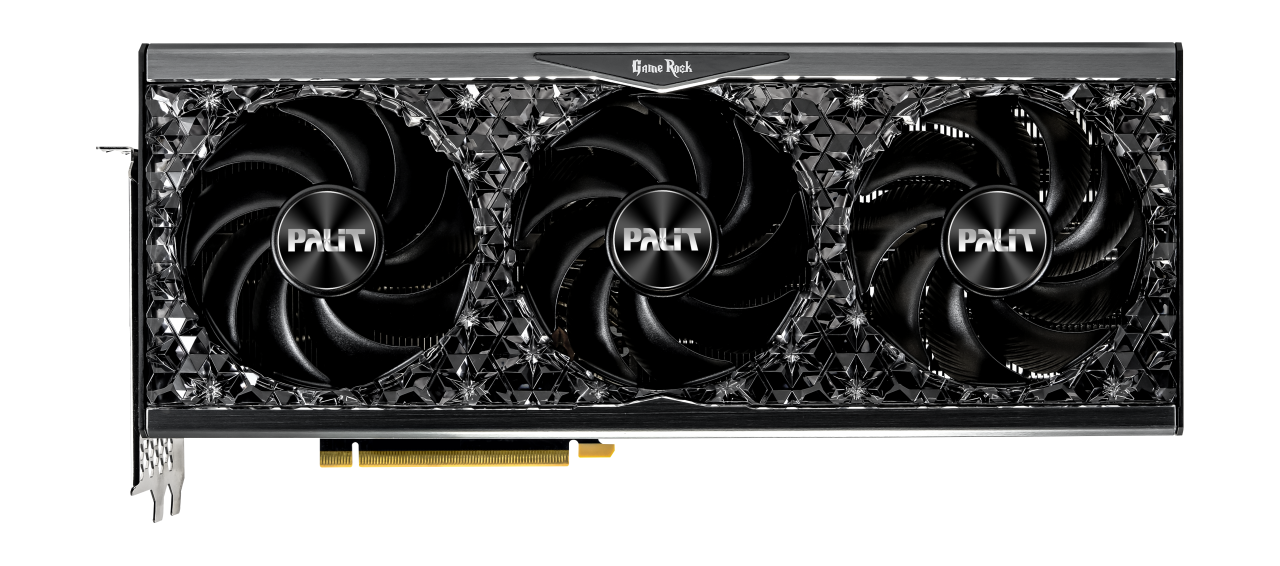 Palit GeForce RTX 4090 GameRock 2520MHz PCI-E 4.0 24576MB 21000MHz 384 bit HDMI 3xDisplayPort HDCP NED4090019SB-1020G