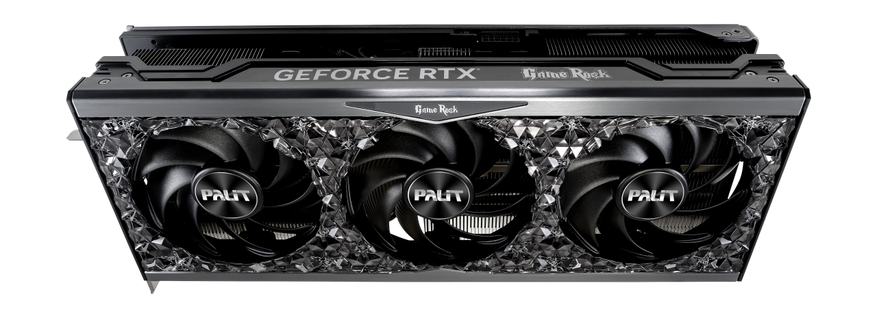 Palit GeForce RTX 4090 GameRock 2520MHz PCI-E 4.0 24576MB 21000MHz 384 bit HDMI 3xDisplayPort HDCP NED4090019SB-1020G