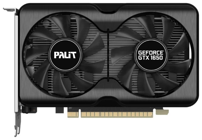 Palit GeForce GTX1650 GamingPro 4G 4096Mb 128bit GDDR6 1590МГц 12000 МГц DisplayPortx2, HDMIx1 NE6165001BG1-1175A