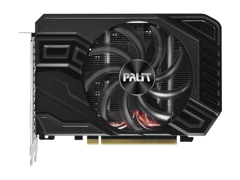 Palit GeForce GTX 1660 Super STORMX 6G 1785MHz PCI-E 3.0 6144MB 14 GBit/s 192 bit DVI HDMI DP NE6166S018J9-161F